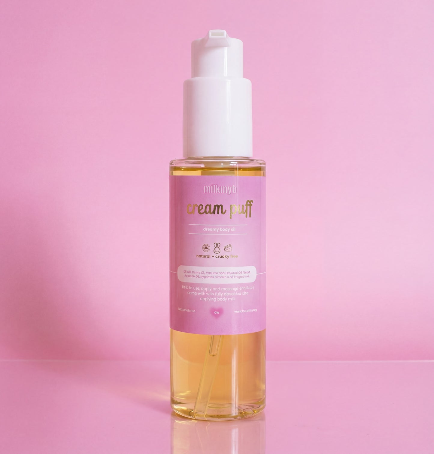 cream puff body oil